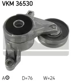 VKM 36530 SKF Натяжной ролик, поликлиновойремень